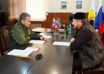 Министр обороны России совершил рабочую поездку в Чеченскую Республику