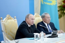 Путин и Назарбаев обсудили сотрудничество в нефтегазовой отрасли