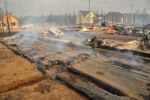Пожар в воинской части в Забайкалье потушили