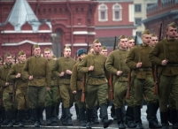 На Красной площади проходят торжества в честь парада 1941 года